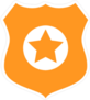 Police Badge Vector Icon Sticker