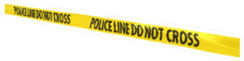 Police Line Do Not Cross Tape Sticker