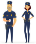 Police Officers On Duty Sticker
