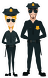 Police Partners Sticker