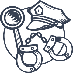 Police Policeman Security Sticker