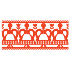 Polish Folk Art Cut Out Pattern Sticker