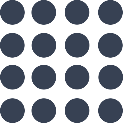 Polka Dot Circle Shapes Sticker