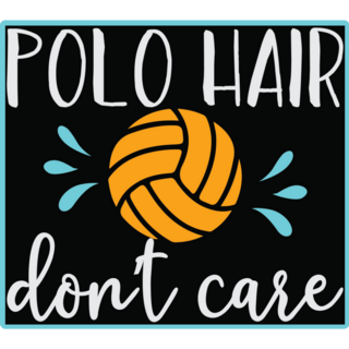 Polo Hair Dont Care Sticker