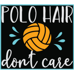 Polo Hair Dont Care Sticker