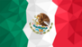 Polygonal Flag Of Mexico Sticker