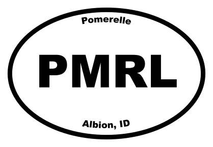 Pomerelle Oval Sticker