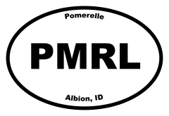 Pomerelle Oval Sticker