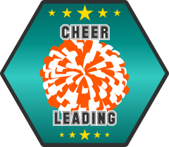 PomPom Cheerleading Sticker