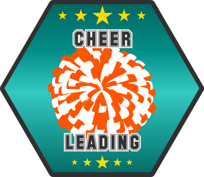 PomPom Cheerleading Sticker
