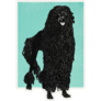 Poodle Art Sticker