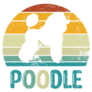 Poodle Sunset Sticker