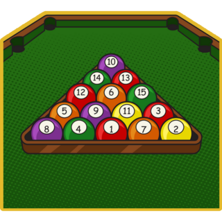 Pool Billiard Table Sticker