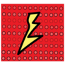 Pop Art Lightning Strike Sticker