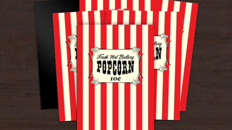 Popcorn Custom Rectangle Magnet