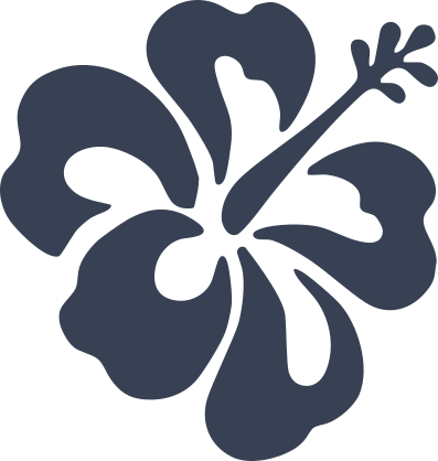 Popular Hibiscus Flower Sticker