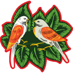 Popular Rickshaw Art Sticker