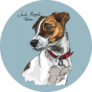 Portrait Jack Russel Sticker