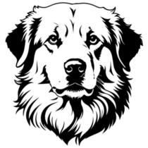 Portrait Pyrenees Sticker