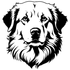 Portrait Pyrenees Sticker