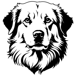 Portrait Pyrenees Sticker