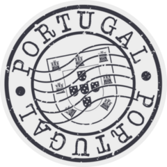 Portugal Postal Stamp Sticker