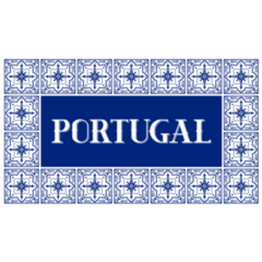 Portugal Travel Tile Illustration Sticker