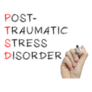 Post Traumatic Stress Disorder Whiteboard Sticker