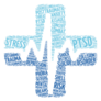 Posttraumatic Stress Disorder Cross Sticker