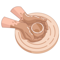 Potter Hands Sticker