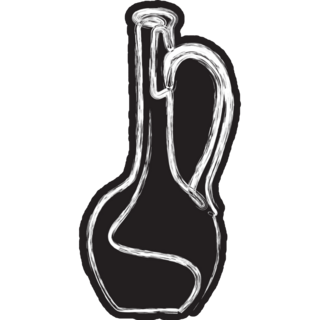 Pottery Brush Painting Sticker