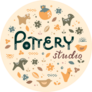 Pottery Circle Sticker