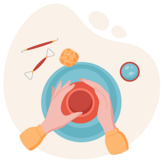 Pottery Concept Sticker