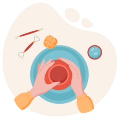 Pottery Concept Sticker