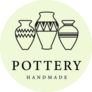 Pottery Handmade Sticker