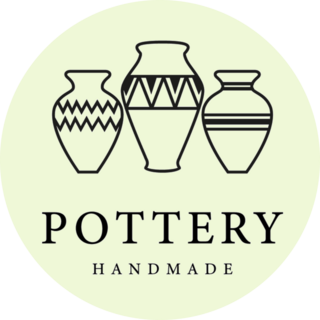 Pottery Handmade Sticker
