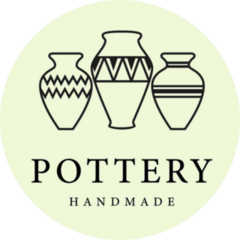 Pottery Handmade Sticker