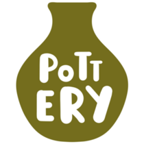 Pottery Lettering Sticker