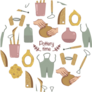 Pottery Pattern Sticker