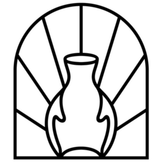 Pottery Sun Beam Sticker