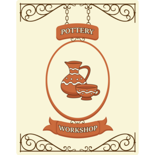 Pottery Training Sticker