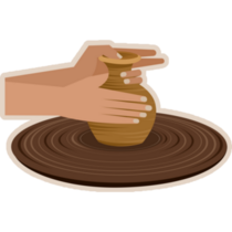 Pottery Wheel Sticker