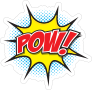 Pow Comic Sticker