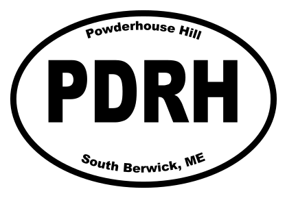 Powderhouse Hill Oval Sticker
