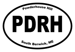 Powderhouse Hill Oval Sticker