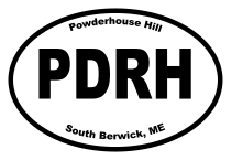 Powderhouse Hill Oval Sticker