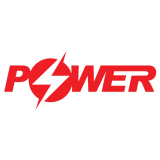 Power Lightning Logo Sticker