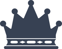 Powerful Crown Sticker