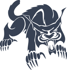 Powncing Lynx Sticker