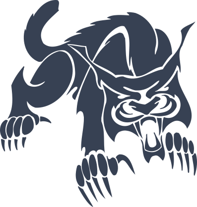 Powncing Lynx Sticker